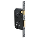 Serrure à encastrer monopoint axe 40 pêne dormant demi-tour clé i MULTIBAT bouts carrés - JPM