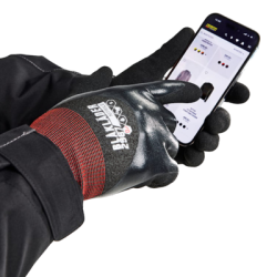 Gants tactiles nitrile noir 2987 - BLAKLADER WORKWEAR