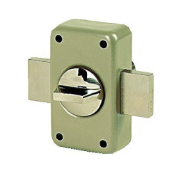 Verrou monopoint à bouton VEGA KESO 8000S OMEGA - VACHETTE