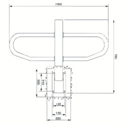 Barrière de parking FLEXY B600 - CROSO