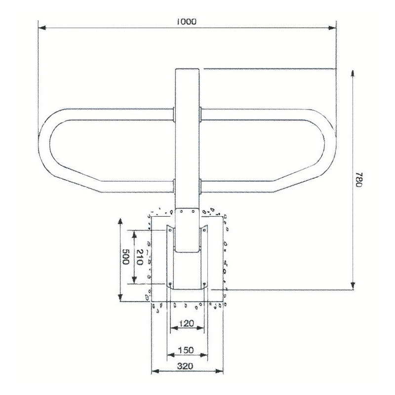 Barrière de parking FLEXY B600 - CROSO