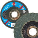 Disque abrasif à lamelles diamètre 125 mm TURBOFLEX - LEMAN