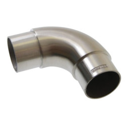 Coude à 90° arrondi pour tube Ø42,4 mm Inox 304 - CROSO