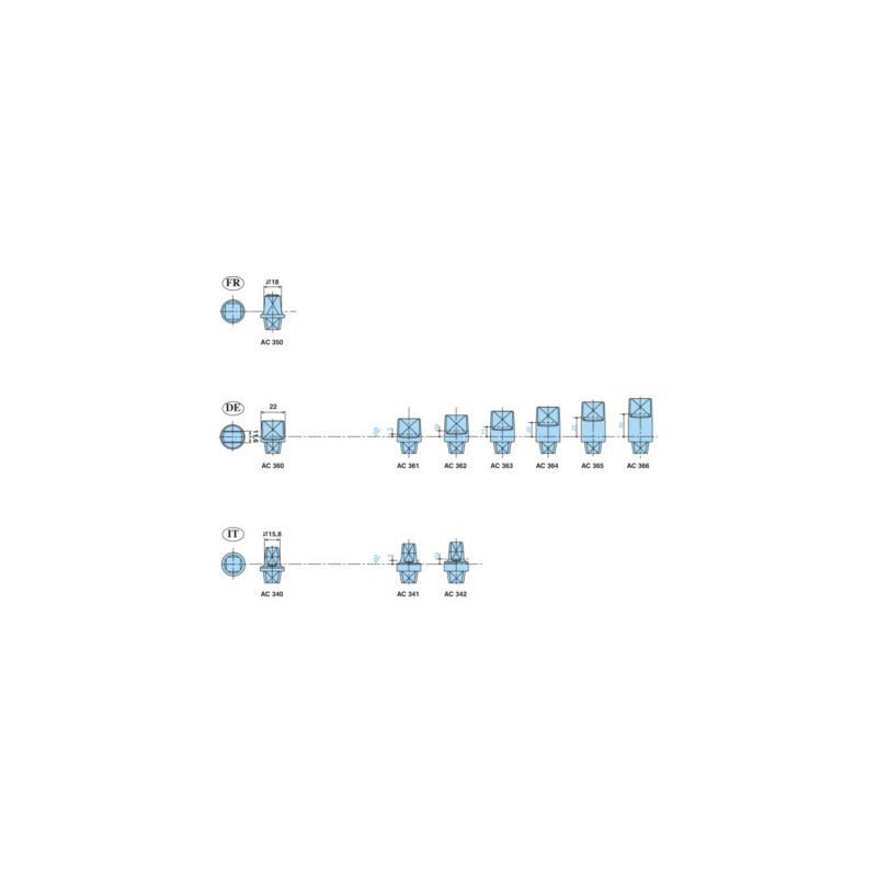 Axe pivot MAB DC477 - STREMLER