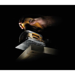 Feuille abrasive velcro 115x115 mm - DEWALT