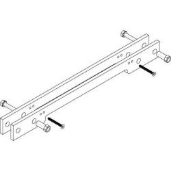 Plaque support de ferme-portillon DC630 - STREMLER
