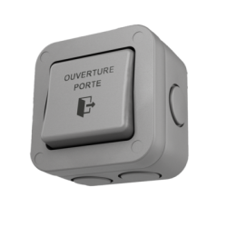 Bouton poussoir étanche en applique IP66 - IZYX