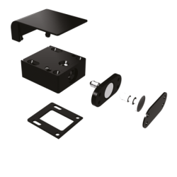 Verrou électrique miniature en applique 12-24V - IZYX