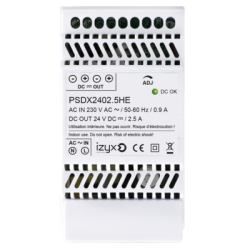 Alimentation rail DIN 24V/2.5A - IZYX