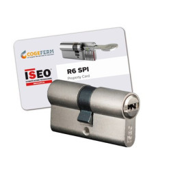 Cylindre européen double entrée débrayable R6 SPI CGF - ISEO