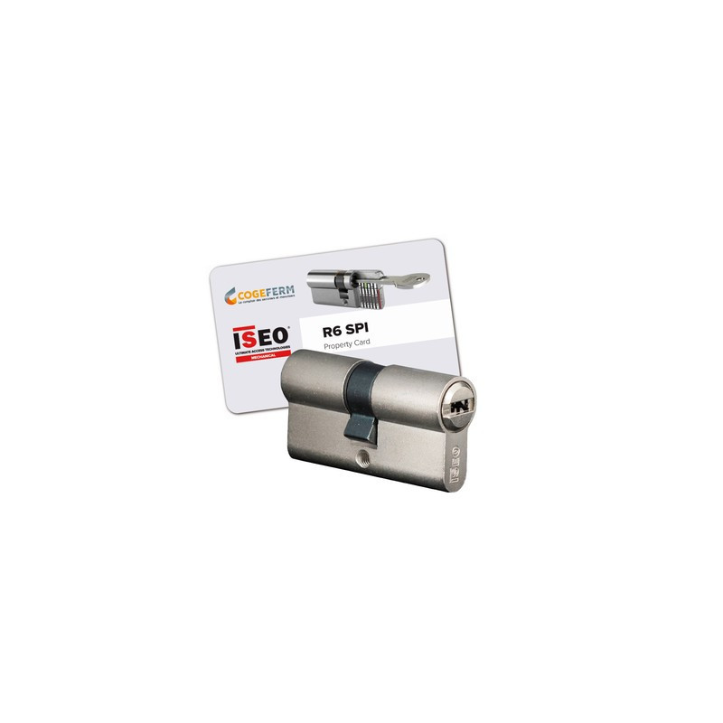Cylindre européen double entrée débrayable R6 SPI CGF - ISEO