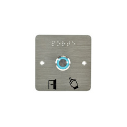 Plaque large seule inox PMR - IZYX