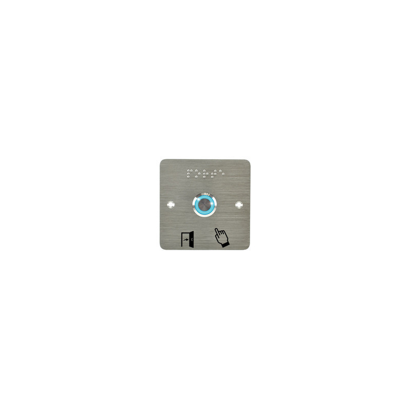 Plaque large seule inox PMR - IZYX
