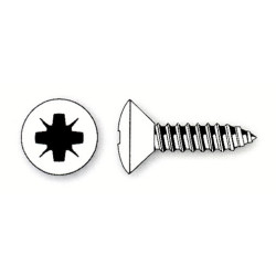 Vis tôle tête fraisée bombée cruciforme - GFD