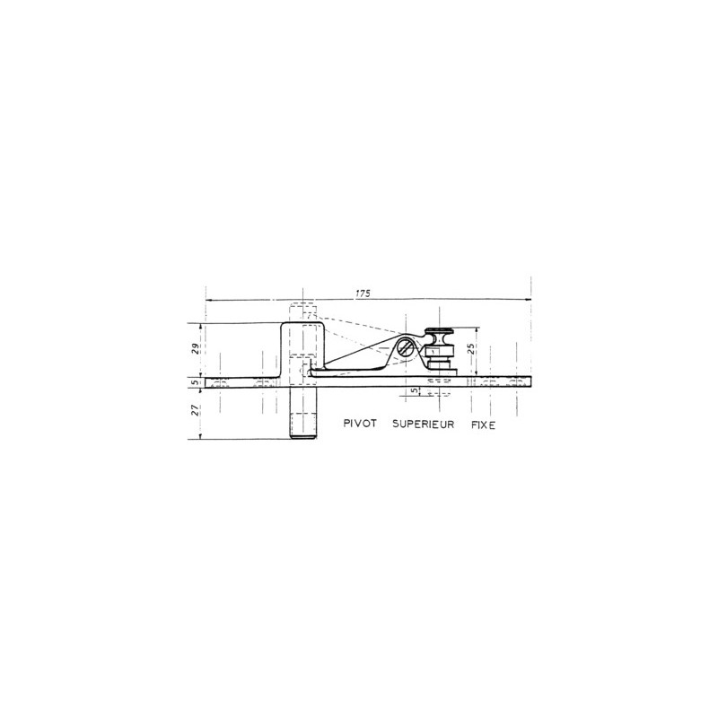 Ensemble supérieur droit MDR EP - MUSTAD