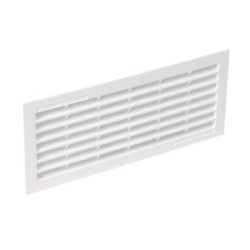 Grille de ventilation à encastrer rectangulaire avec moustiquaire - NICOLL