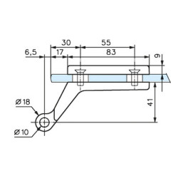 Paumelle LAGUNE 4200 - STREMLER