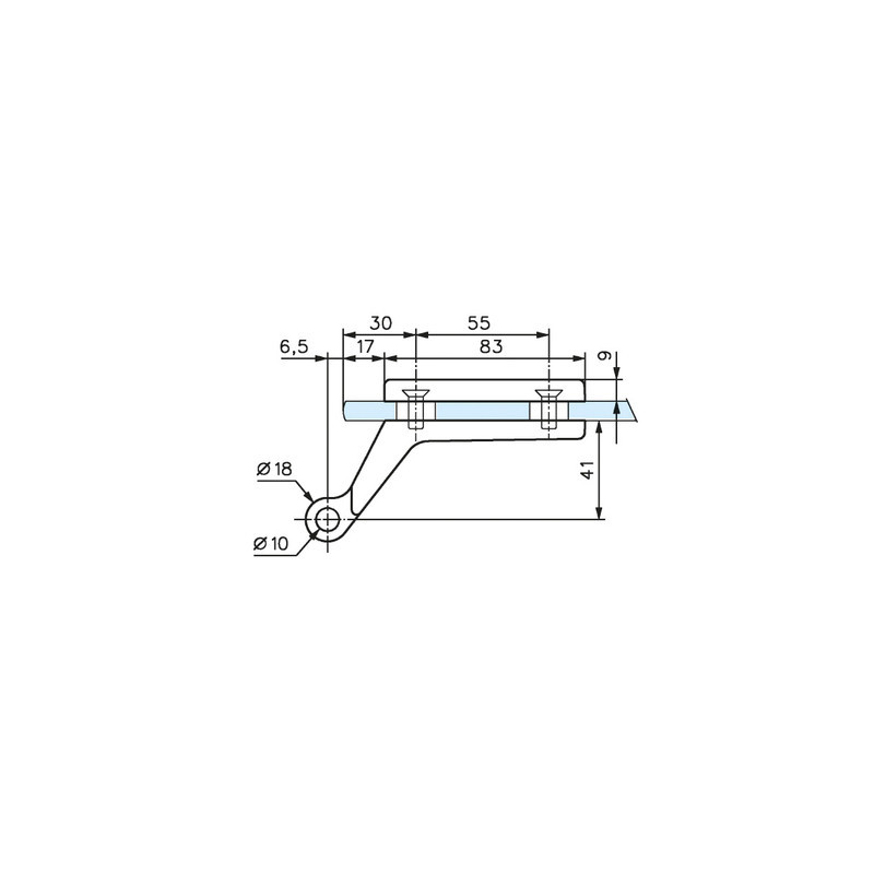 Paumelle LAGUNE 4200 - STREMLER