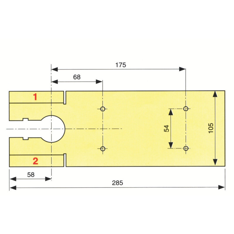 Plaque de recouvrement MINOS - SEVAX
