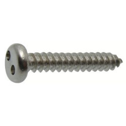 Vis tôle tête cylindrique inviolable inox A2 - ACTON