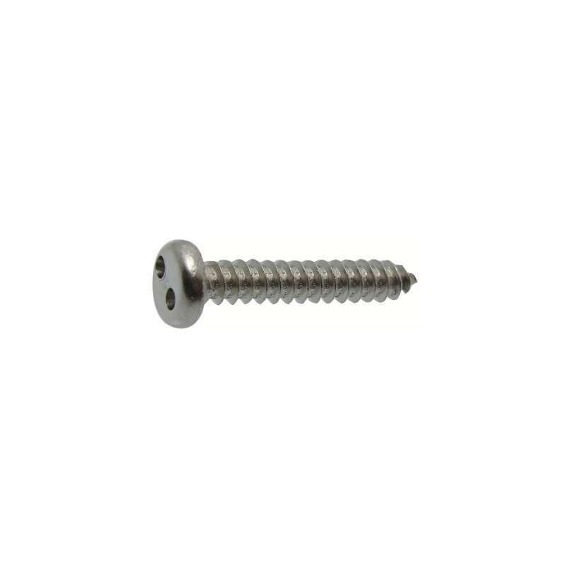 Vis tôle tête cylindrique inviolable inox A2 - ACTON