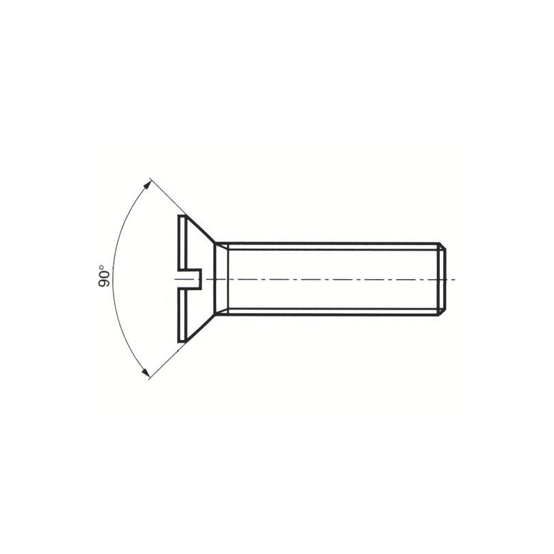 Vis métaux tête fraisée pozidrive inox - ACTON