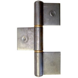 Paumelle de grille 190 mm 3 lames - TORBEL
