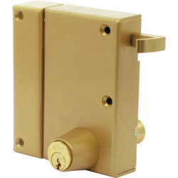 Serrure applique monopoint verticale à tirage poussant ZENITH 571 - ISEO