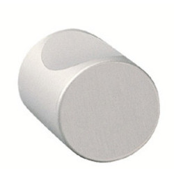 Bouton de meuble 2 encoches aluminium ACTUEL - VACHETTE