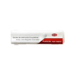 Porte-nom de boîte aux lettres en plastique - RENZ