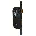 Serrure à encastrer monopoint axe 45 pêne dormant demi-tour clé i bouts ronds - BRICARD