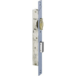 Serrure à encastrer monopoint à rouleau clé 4 gorges série 4 - METALUX