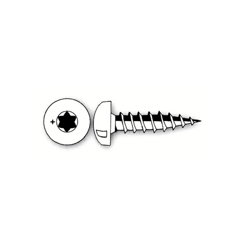 Vis bois tête ronde torx VBA® - GFD