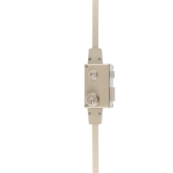 Serrure applique 3 points verticale profil rond SURF - JPM