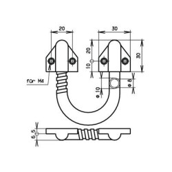 Flexible en applique diamètre 7 mm - EFF EFF
