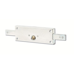 Coffre de serrure multipoint horizontale profil rond rideau métallique - VACHETTE