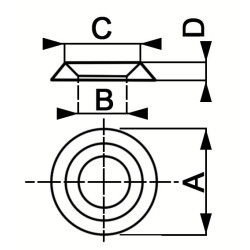 Cuvette de vis - NAVARRE D.P.M