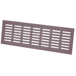 Grille de ventilation à encastrer 381 argent - RENSON