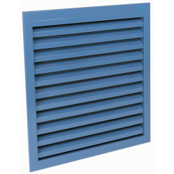 Grille de ventilation à encastrer 411 argent - RENSON