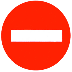 Panneau signalétique rond - NOVAP