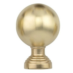 Boule de rampe Ø80 laiton poli - DEVISMES