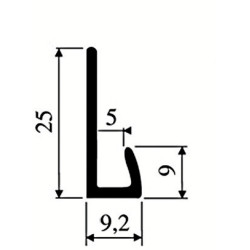 Profil cimaise 1324P - VACHETTE