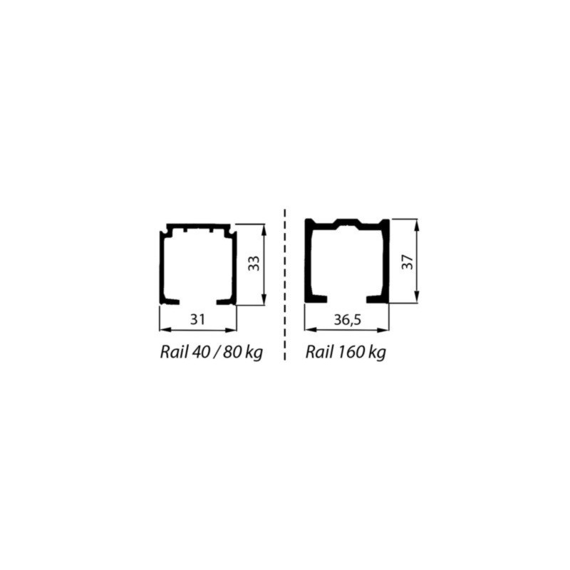 Système pour porte coulissante d'intérieur - ARLU