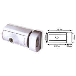 Verrou de fenêtre SÉCURIT'LOCK blanc - SOCONA
