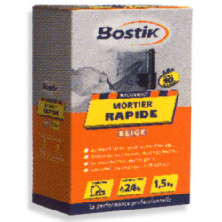 Mortier rapide 10 Kg - BOSTIK