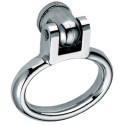 Bouton boucle double 142 chromé - VACHETTE