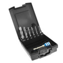 Coffret 6 forets taraudeurs fraiseurs + porte-embout - TIVOLY