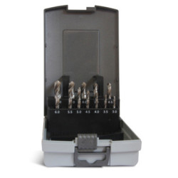 Coffret 12 forets métal hexa 1/4" + porte-embout - TIVOLY
