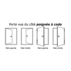 Ensemble sur rosace à code électronique HANDLE - VACHETTE