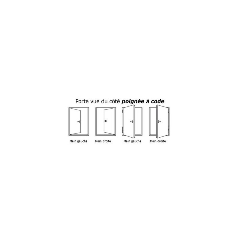 Ensemble sur rosace à code électronique HANDLE - VACHETTE